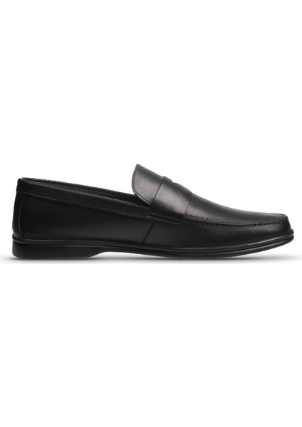 Mp  Erkek Slip-On Siyah Klasik Ayakkabı