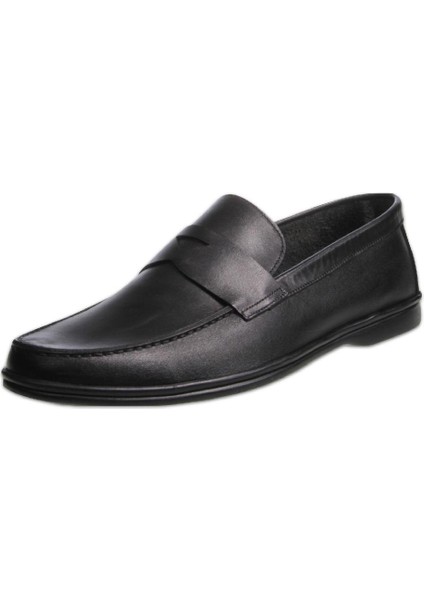 Mp  Erkek Slip-On Siyah Klasik Ayakkabı