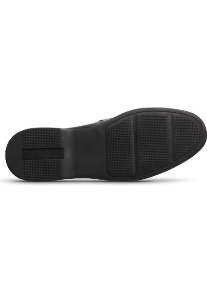 Mp  Erkek Slip-On Siyah Klasik Ayakkabı