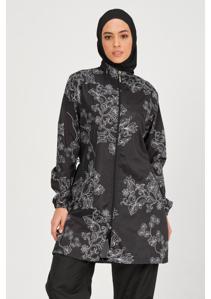 Nakış Desenli Tesettür Mayo indirimleri