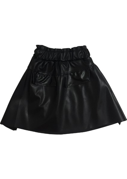 3-10 Yaş Fırfırlı Deri Etekli Takım fiyatları