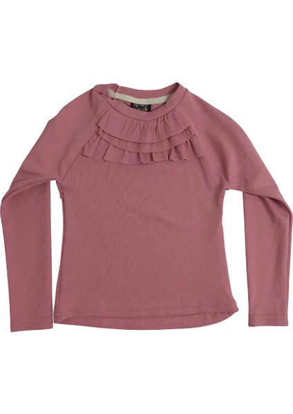 3-10 Yaş Fırfırlı Deri Etekli Takım modelleri