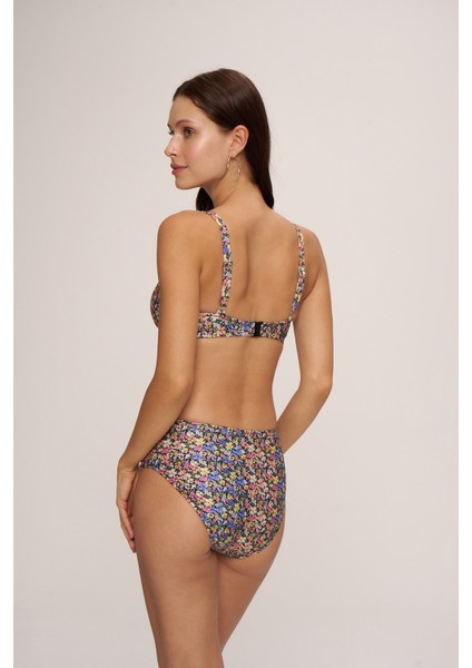 HR23BA004 Bardot Yüksek Bel Bikini Alt