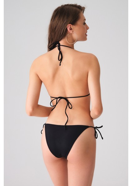 HR23BA001 Hazel Ip Bağcıklı Bikini Alt