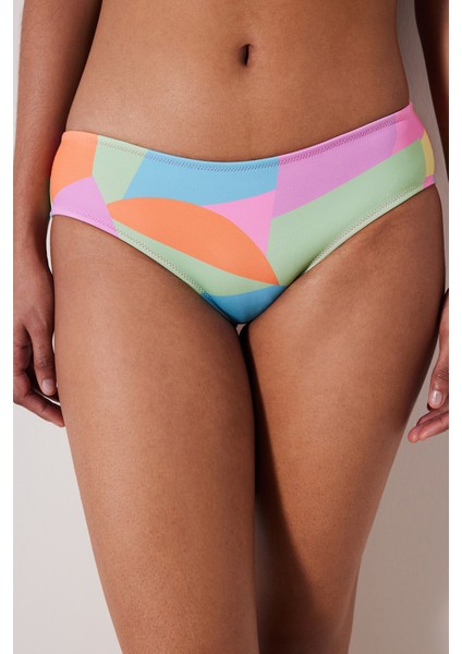 Aqua Hipster Çok Renkli Bikini Altı