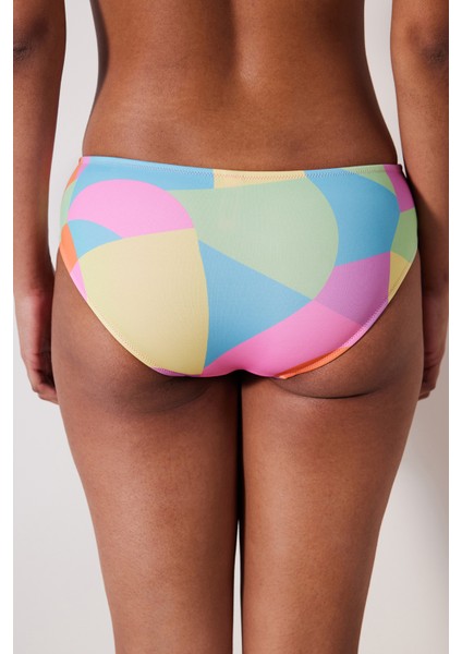 Aqua Hipster Çok Renkli Bikini Altı