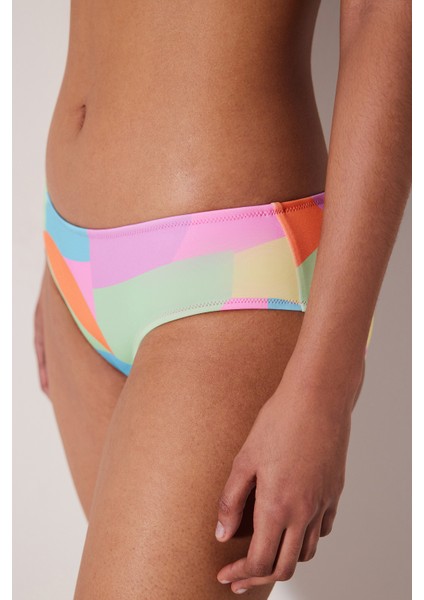Aqua Hipster Çok Renkli Bikini Altı