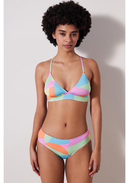 Aqua Hipster Çok Renkli Bikini Altı