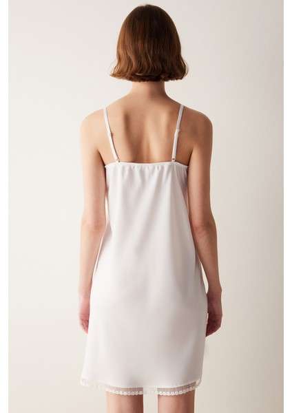 Bridal Dantel Lacy Beyaz Gecelik fırsatları