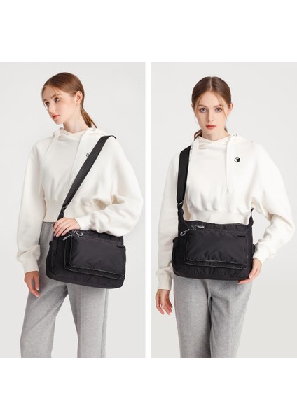 Ekstra Hafif Kumaş Postacı Çantası BC 3146 - Kahve fırsatları