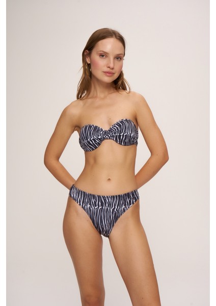HR24BT005 Dolgulu Straplez Bikini