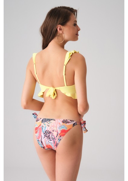 HR23BU008 Serene Volanlı Bikini Tek Üst fiyatları
