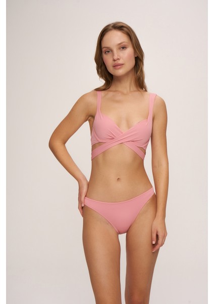 Pierre Cardin HR24BT002 Double Dolgulu Belden Bağlamalı Bikini