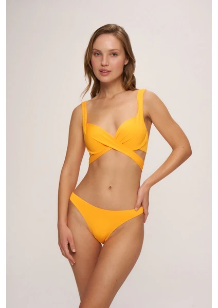 Pierre Cardin HR24BT002 Double Dolgulu Belden Bağlamalı Bikini