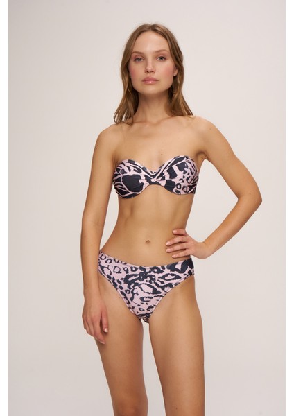 HR24BT005 Dolgulu Straplez Bikini