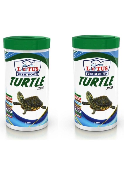 Turtle Sticks Kaplumbağa Yemi 250 ml (90GR) 2 Adet