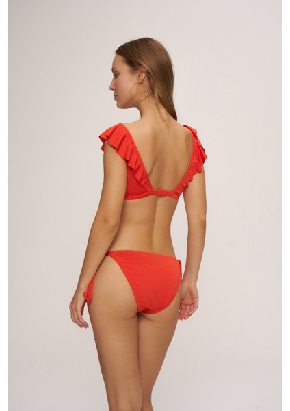 HR23BU005 Derek Volanlı Üçgen Bikini Üst fiyatları