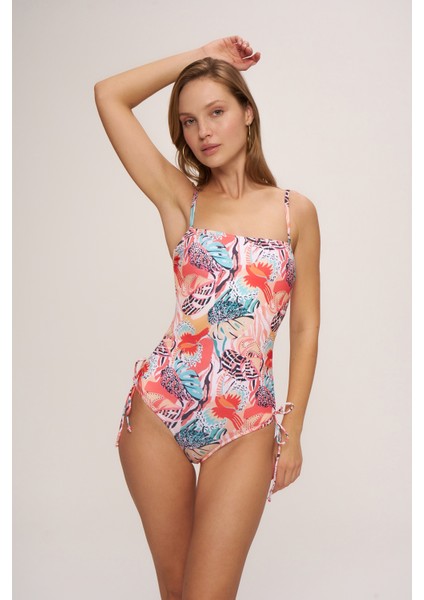 HR23MY011 Alice Ince Askılı Sürgülü Mayo