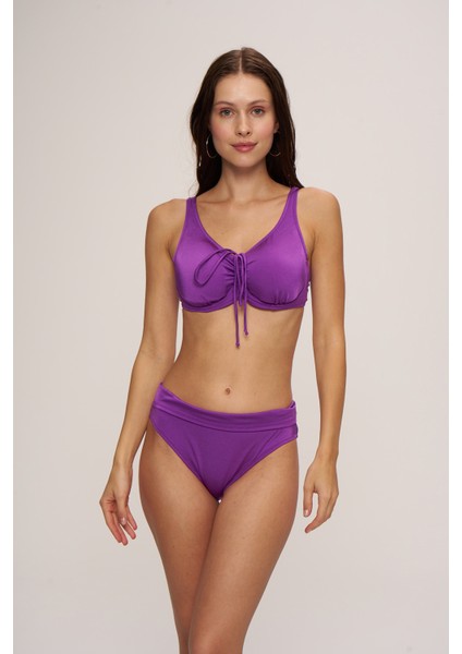 Pierre Cardin HR23BT003 Melt Önü Sürgülü Toparlayıcı Bikini Takım