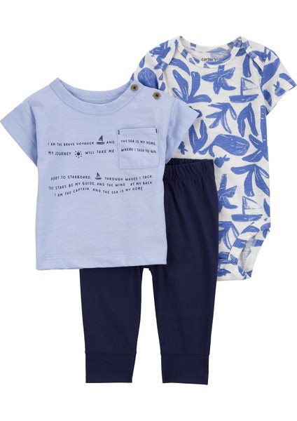 Erkek Bebek 3lü Set