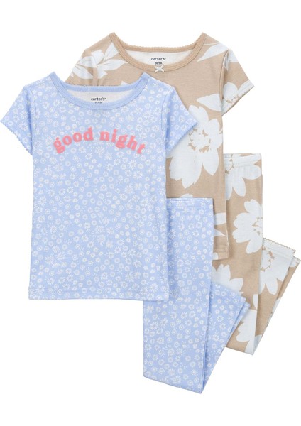 Küçük Kız Çocuk Pijama Set