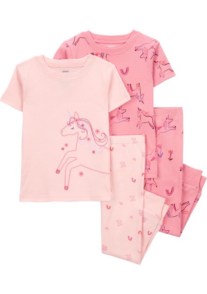 Küçük Kız Çocuk Pijama Set