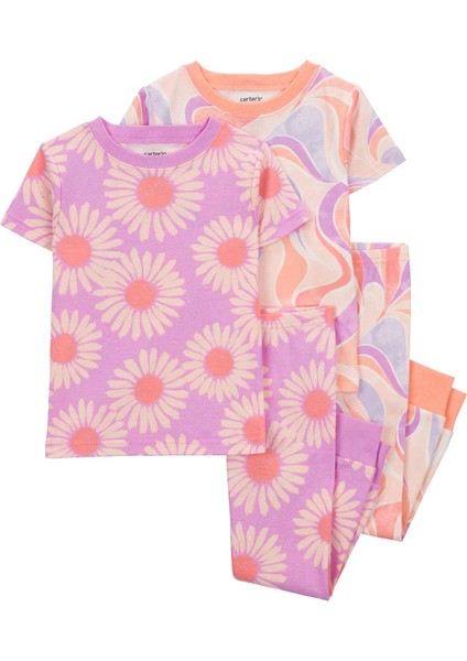 Küçük Kız Çocuk Pijama Set