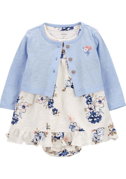 Kız Bebek Elbise Set