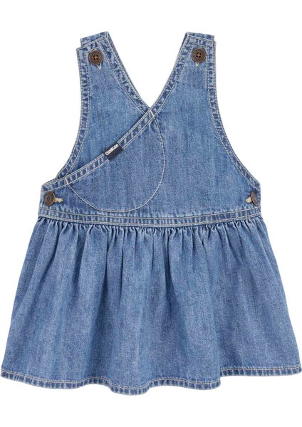 Kız Bebek Salopet Etek