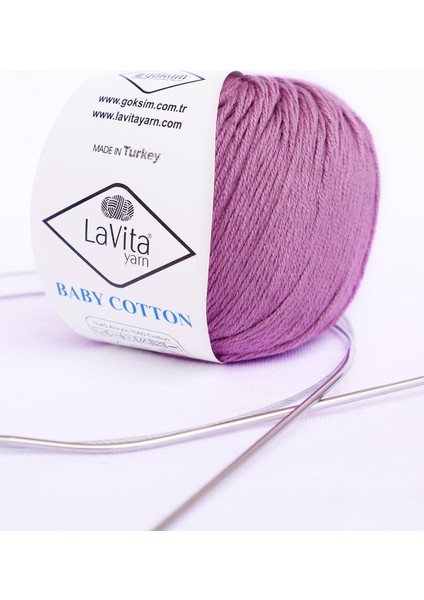 50 - 99 gr Baby Cotton 50 gr Amigurumi, Punch, El Örgü Ipligi, Taka Yarn (EFLATUN-5104) Pamuk & Akr modelleri