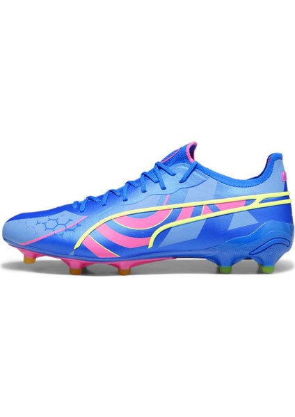 Erkek Ultra Blue-Luminous Pink-Luminous Blue Puma Kıng Ultımate Energy Fg/ag Mavi Erkek Krampon