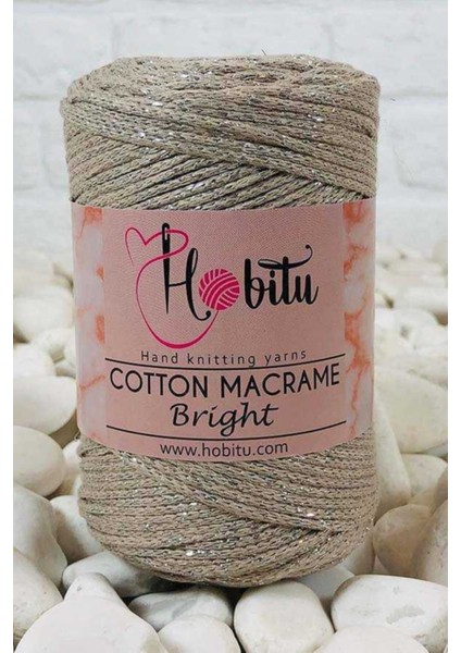 Beyaz Hobitu Cotton Macrame Bright 153 Bej