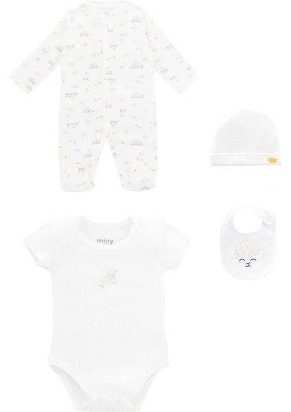 Unisex Bebek 4 Lu Set