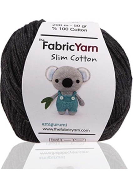 Pamuk Antrasit Slim Cotton Ip 250+ Gri