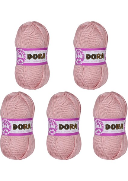 Dora Örgü Ipi Somon (119) 5'li Paket