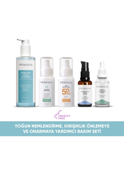 Yoğun Nemlendirici ve Yaşlanma Karşıtı Set