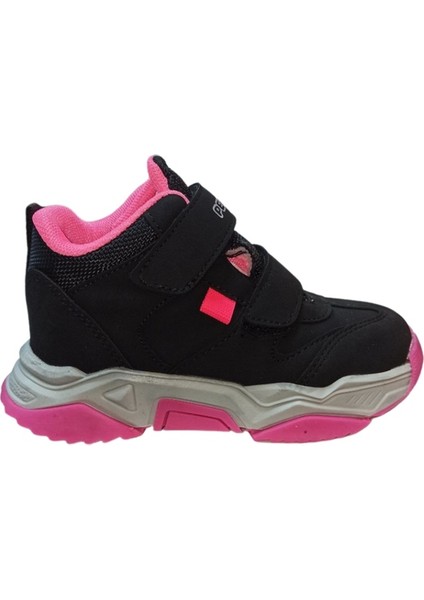 Kids 1387 Pt. Çocuk (26-30) Siyah-Fosfor-Fuşya Bot