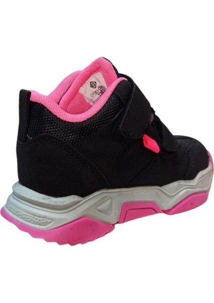 Kids 1387 Pt. Çocuk (26-30) Siyah-Fosfor-Fuşya Bot