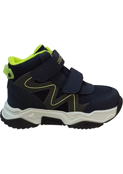 Kids 1357 Pt. Çocuk (26-30) Lacivert-Fosfor-Sarı Bot