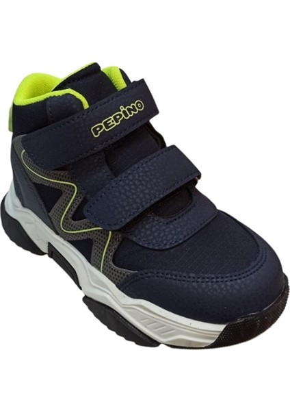 Kids 1357 Pt. Çocuk (26-30) Lacivert-Fosfor-Sarı Bot