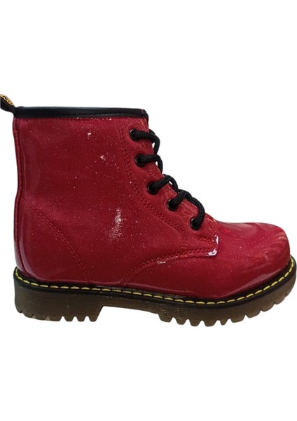 Kids 705 Ft. Çocuk (31-35) Kırmızı Simli Bot