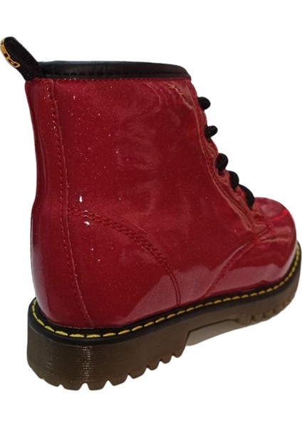 Kids 705 Ft. Çocuk (31-35) Kırmızı Simli Bot modelleri
