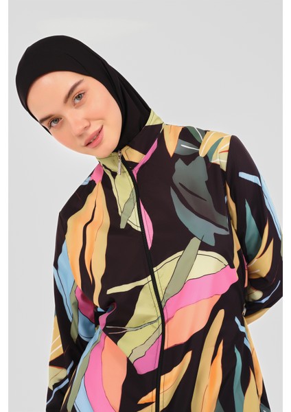 Atina Desenli Tesettür Mayo