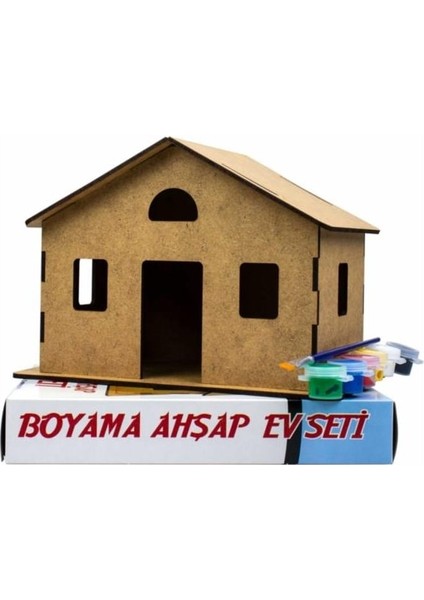 Ahşap Boyama Ev Mini Ahşap Boyama Ölçülere Dikkat