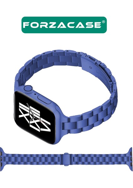 Apple Watch 9 41 mm FC389 Ultra Ince Metal Bakla Kordon Kayış modelleri