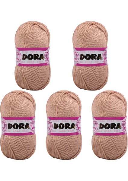 Dora Örgü Ipi Bronz (079) 5'li Paket