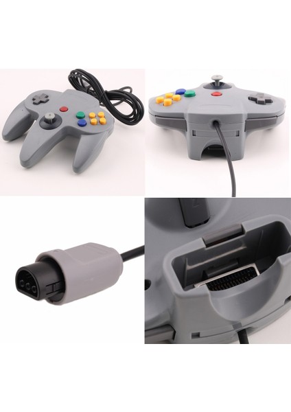 Zshskj Nintendo N64 Kablolu Oyun Denetleyicisi - Gri (Yurt Dışından) fiyatları