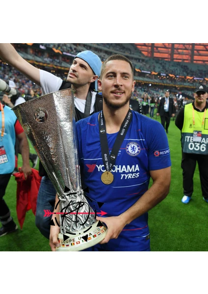 RODAK WEAR Chelsea 2018/2019 Eden Hazard 10 Uefafinal Forması