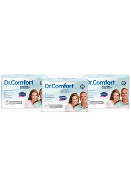 Dr.comfort Yetişkin Bel Bağlamalı Hasta Bezi Ekstra Large 90 Adet