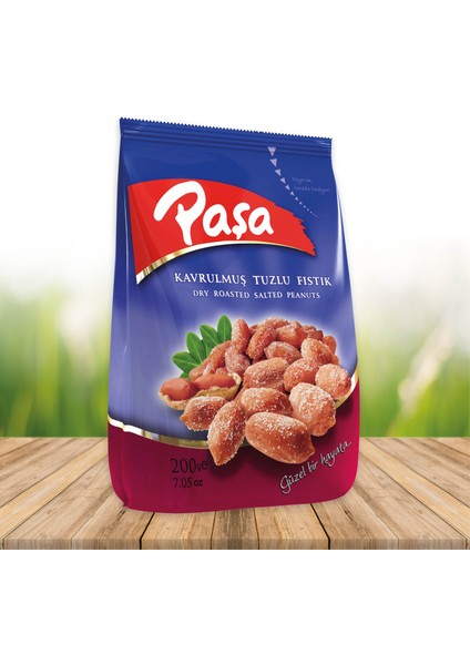 Paşa Kuruyemiş Kavrulmuş Tuzlu Yer Fıstığı 200 gr